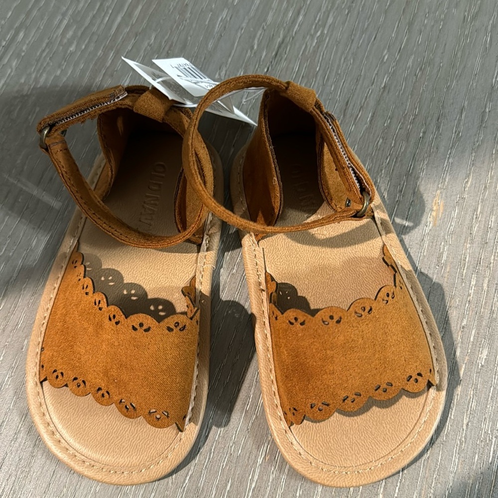 Suede sandals
